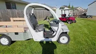 The GEM (Global Electric Motorcar) gets new tires, hubcaps and etc. Can I mount them by hand?
