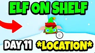 *DAY 11*  ELF ON THE SHELF LOCATION IN PET SIMULATOR 99! (ROBLOX) - CHRISTMAS EVENT 2024!!