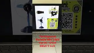 TechSupreme Portable Mini Table Fan DC 12Volt 6Watt 9 Inch electronics projects