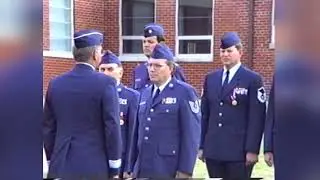 263rd Combat Communications Squadron Change of Command. December 3rd, 1994
