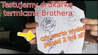 Testuje drukarkę termiczną Brothera - PocketJet PJ-723 czy jest warta inwestycji🤔🤔