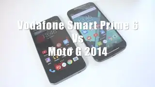 Vodafone Smart Prime 6 vs Moto G 2014 - Speed Test