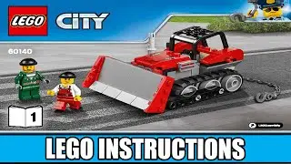 LEGO Instructions | City | 60140 | Bulldozer Break-In (Book 1)