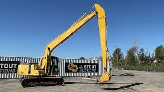 Komatsu PC120 Long Reach Hydraulic Excavator