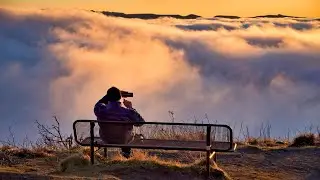 Siente el Último Susurro del Día ✨ Música Relajante entre Montañas