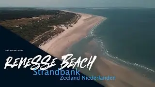 Renesse Beach | Strandbank | Sommer 2021 | Drohne | Niederlanden