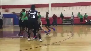 DAVID JACKSON JR. (Class of 2020) 13-Year-Old Scores Triple-Double!!!