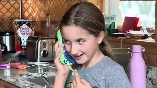 2025.12 Addie’s first ever phone call on her Tin Can