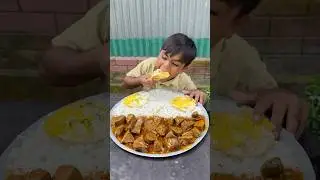 Egg Omlette Eating #Tranding #shortsfeed #Eggs #Mukbang
