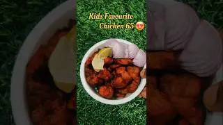 Easy Chicken 65 Recipe😍 #shorts #viral #food #riyaflavourdiary #cooking #recipe #chicken #fry #tamil