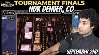 IS THIS DECK UNBEATEABLE!!? | Disney Lorcana TCG PPG NDK Denver, CO September 2nd Tournament Finals