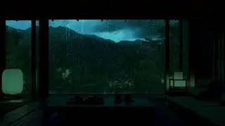 Rainy Night Piano Ambience | Slow Melodies for Deep Relaxation and Sleep Recovery