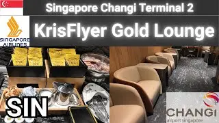 [SIN] KrisFlyer Gold Lounge Changi Airport Terminal 2 Review, SQ Singapore Airlines