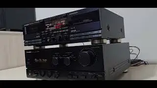 PIONEER A-656 & CT-W900R