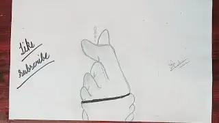 Pencil Drawing of Hand || beautiful hand || Sketch Artist || #art