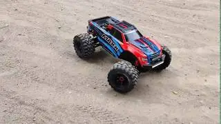 Traxxas Maxx dust protective cover test off road track a MUST have for Bashers.