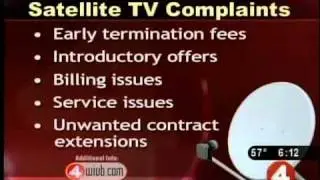BBB warns of satellite TV complaints