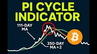 How to Time The Market with Pi Cycle Top Indicator #crypto #cryptocurrency #btc #eth #bullrun