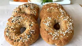 Gluten-Free Bagels Made with Yellow Split Peas 😲 | Amazing Taste & No Sugar Spikes❗️