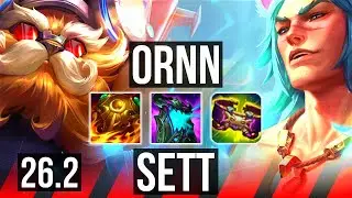 ORNN vs SETT (TOP) | 35K damage | EUW Challenger | 26.2
