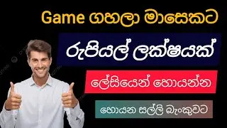 Game ගහලා සල්ලි හොයමු 🛑 | Chicken 🐔 Road Game Sinhala &bull;  Online jobs srilanka