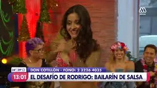 Zagala Salazar y Rodrigo Herrera - Desaf&iacute;o de Salsa Mucho Gusto Mega TV