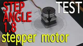 stepper motor step angle 1.8 TEST