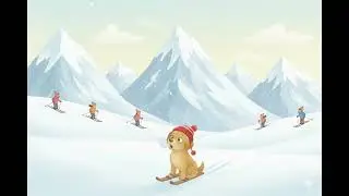 Puck op Wintersport