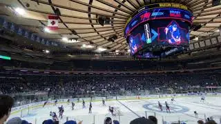 New York Rangers 2019-20 Opening Night Warmups