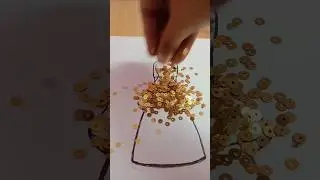 #shorts #ytshorts #creatorscraft #design sequins dress ! #art