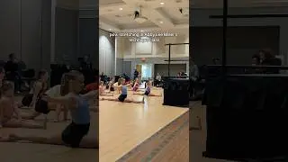 This class was challenging but so fun! #abbyleemiller #dance #dancemoms #aldc #flexibility