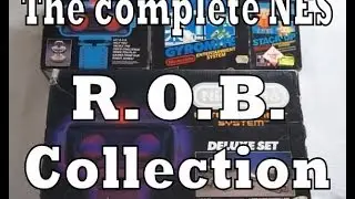 Complete NES R.O.B. Collection (Deluxe Set, R.O.B., Gyromite and Stack-Up) Unboxing