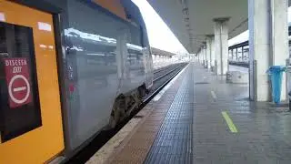 ETR521 ROCK in partenza dalla stazione di Pisa Centrale