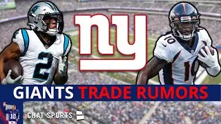 NY Giants Trade Rumors Are HOT Ft. Jerry Jeudy, DJ Moore, Brandin Cooks & Elijah Moore