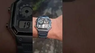 Casio AE 1200 Stainless Steel Case Mod #watch #youtubeshorts