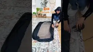 Viral temu inflatable sofa from flipkart | flipkart finds | shorts #flipkart #amazon #meesho #shorts