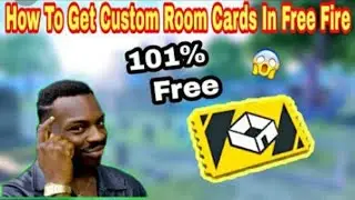 #freefire #roomcard How to get room card free in Free Fire | Custom room card | Ft. Abhinav