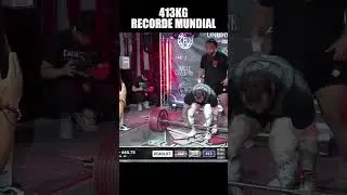 Novo recorde mundial no deadlift feito por John Haack