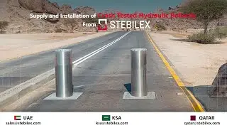 Crash-Tested Hydraulic Bollards from Stebilex