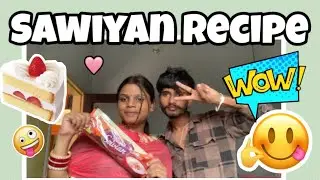 Aaj assi bnayi sawiyan recipe 🥰😜|| Dekho end te ho gayia kharab 😂😂|| check full vlog now