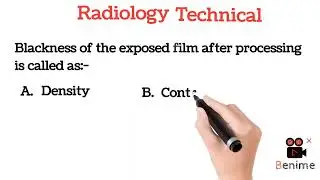 X-ray MCQ for Radiology & X-ray Technician