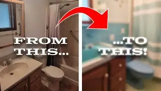 RETRO Bathroom RENOVATION | From Old to Older