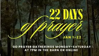22 Days of Prayer - Devotional - Sunday Serve Teams