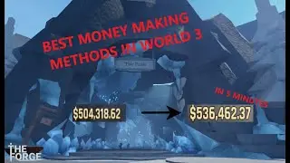 BEST Way To Make MONEY In THE FORGE (Roblox)