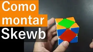 (Tutorial Skewb) Como Montar o Skewb pelo M&eacute;todo B&aacute;sico