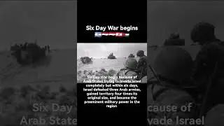 #OTD, June 4 1967, Six Day War begins between Israel & Egypt, Jordan & Syria🇮🇱🇪🇬🇸🇾🇯🇴🇱🇧
