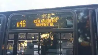 MTA NYC Bus: A Talking Nova Bus LFS [#8352] Q46 Bus to Kew Gardens