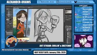Twitch Livestream: 96th Art Raffle - 1/15/2026
