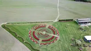 RoozenGaarde Tulip Festival Overflight (2018-05-06)