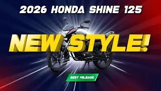 2026 Honda Shine 125 First Look | Naya Style, Zabardast Mileage